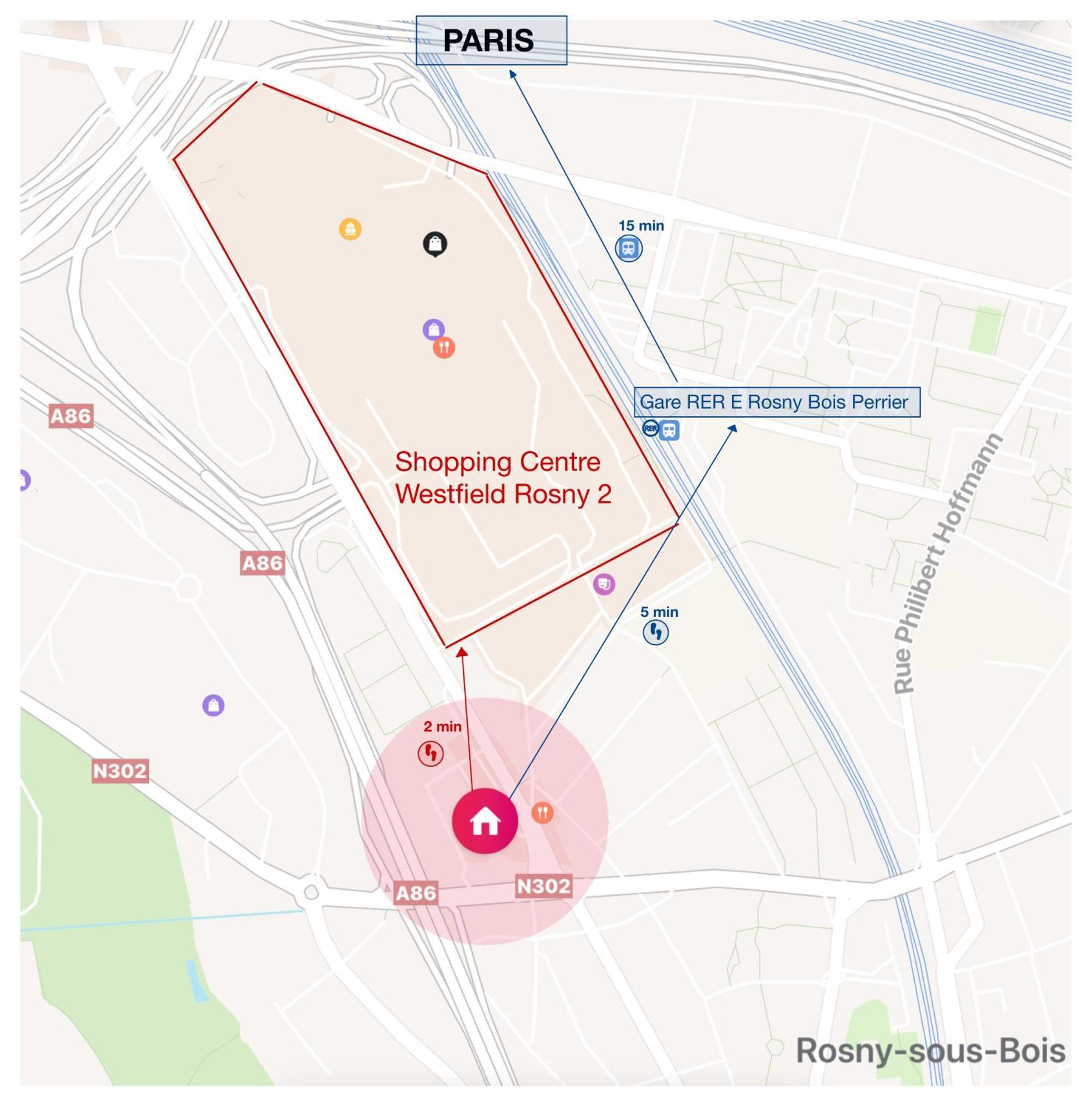 Studio Proche Du Centre Paris 15 Min Рони-су-Боа Екстериор снимка